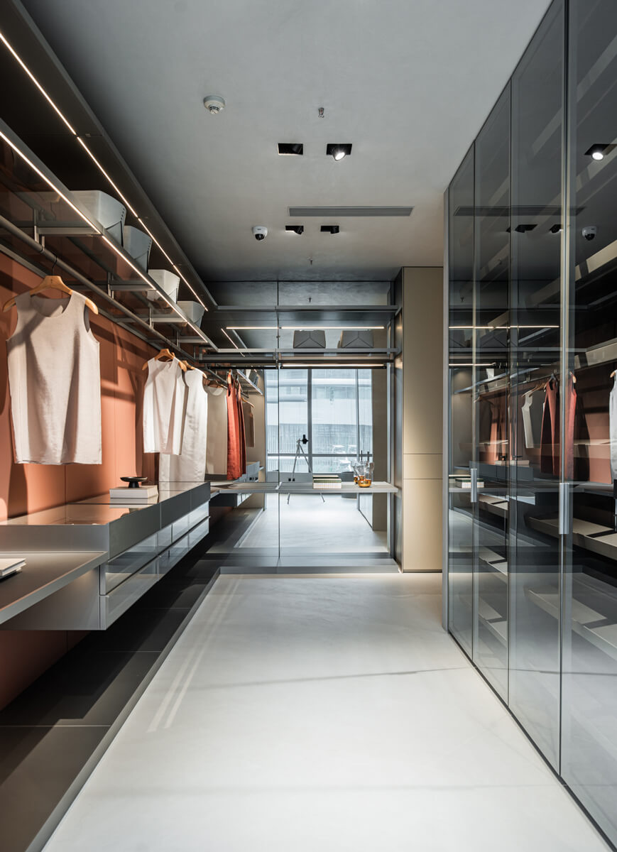 Italian Walk-In Closet Cabine Armadio Parete G3