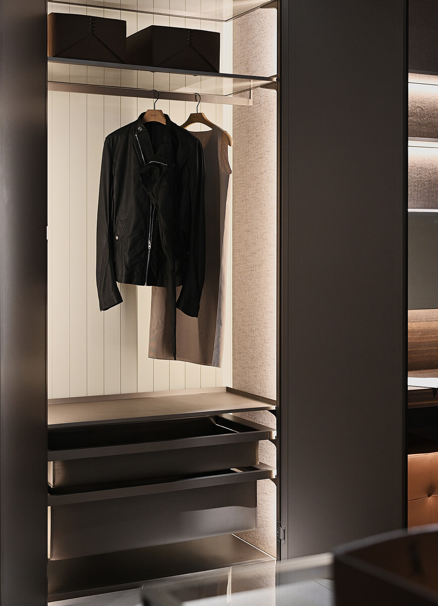 Italian Walk-In Closet Cabine Armadio Scheletro N1