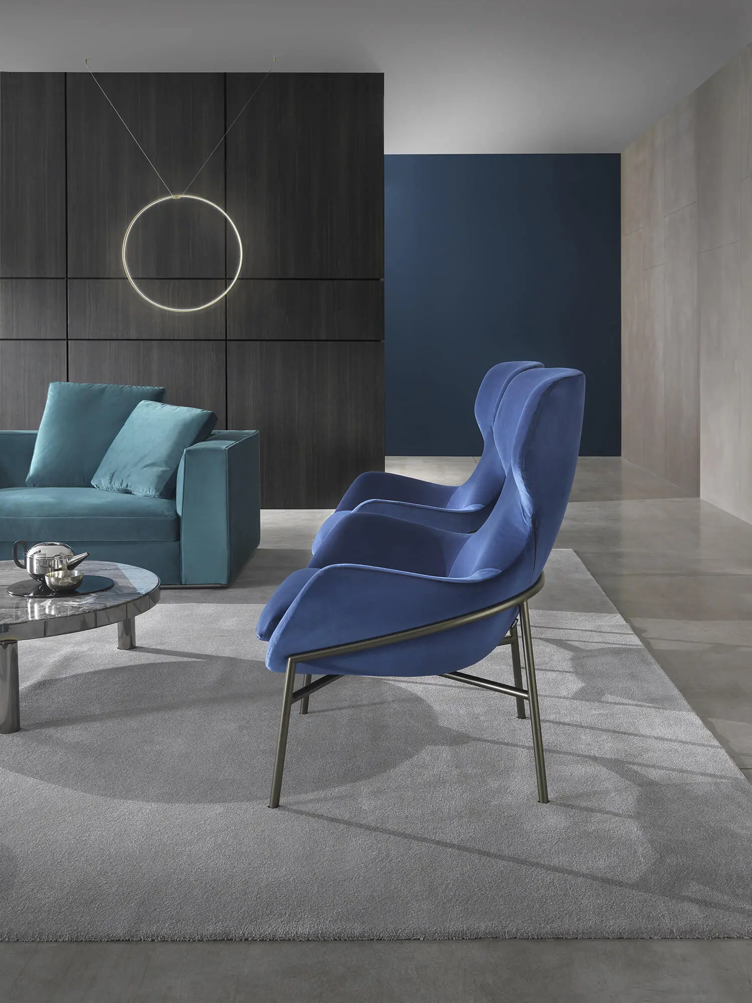 Lomacasa Marelli Brera High 扶手椅 畫廊 1-4