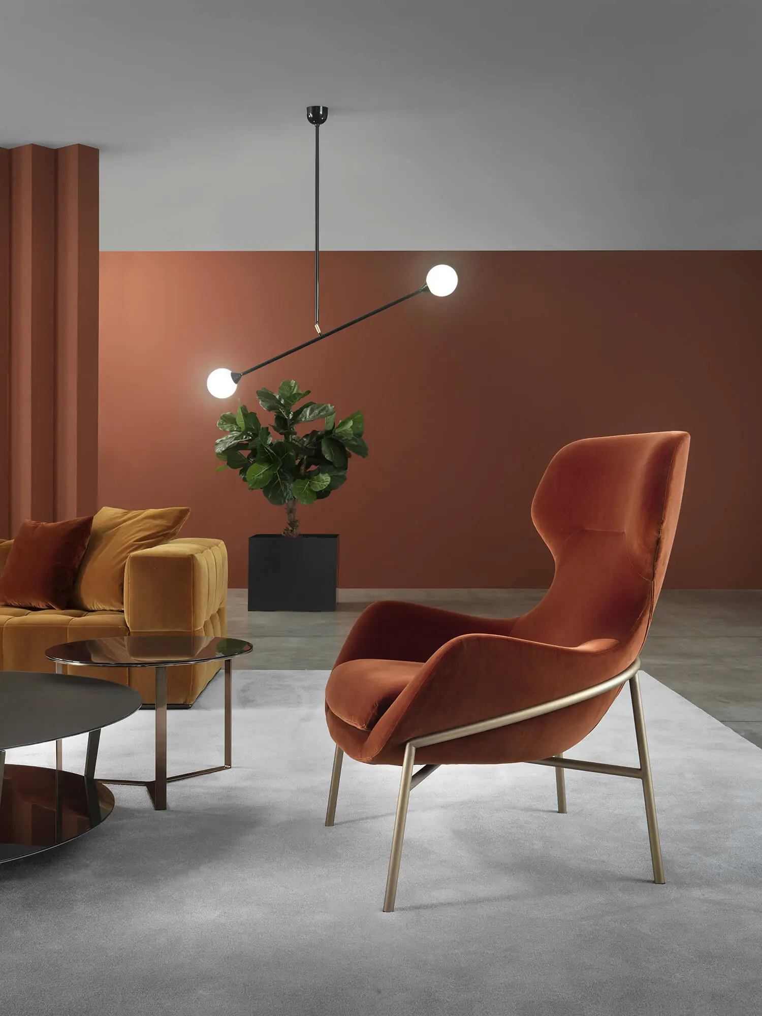 Lomacasa Marelli Brera High 扶手椅 畫廊 1-5