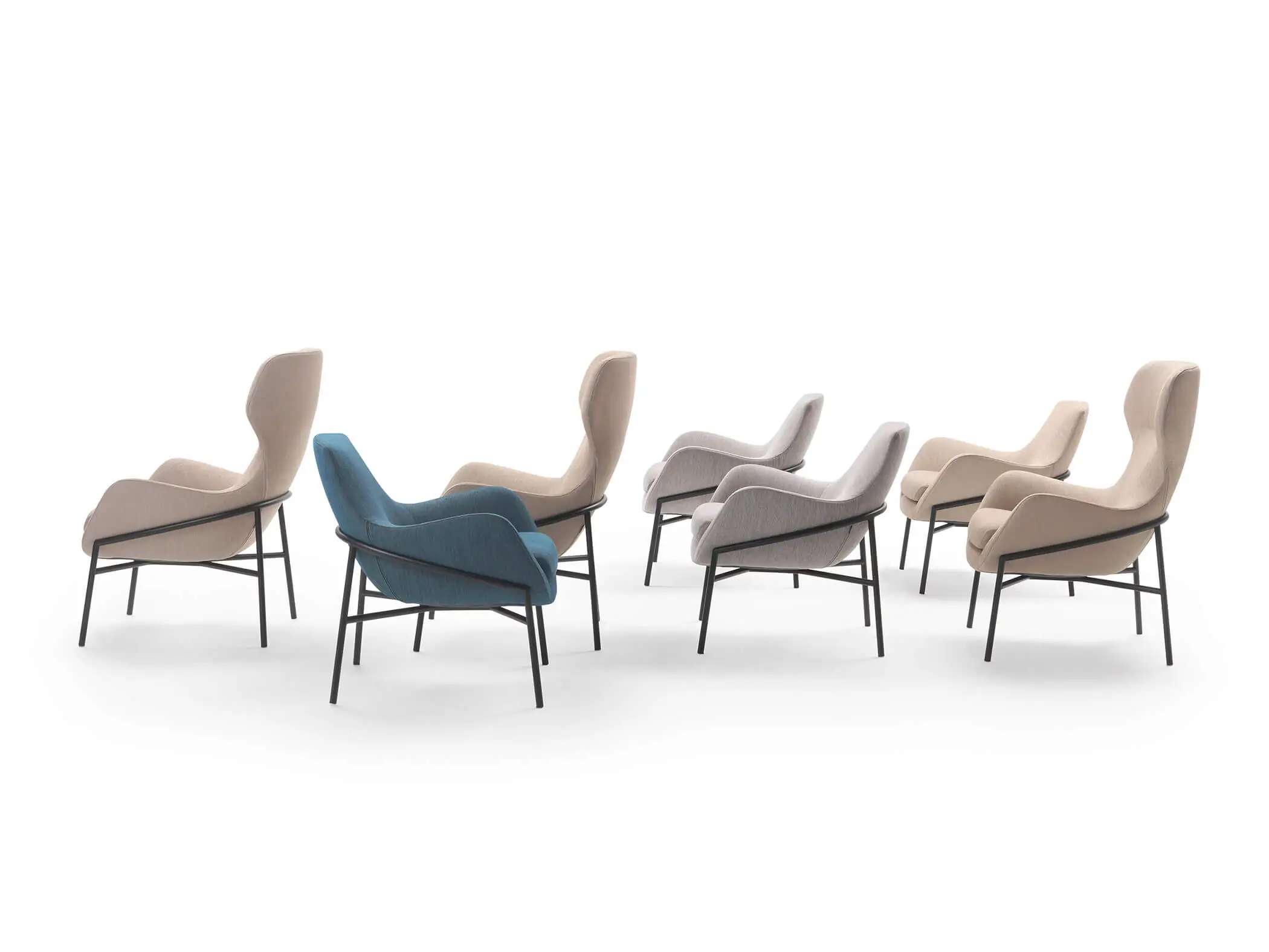 Lomacasa Marelli Brera High 扶手椅 畫廊 2-13