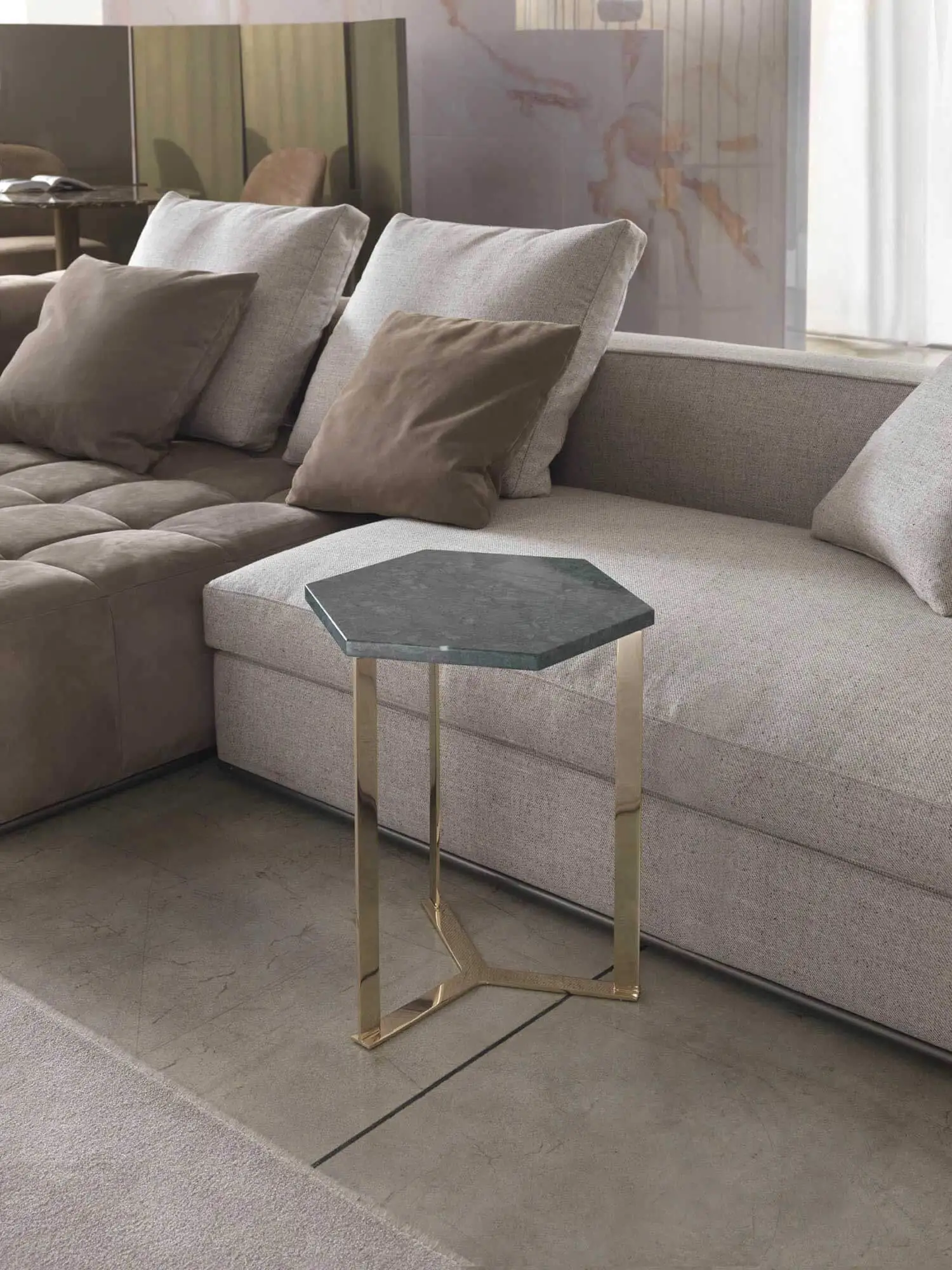 Lomacasa Marelli Clip Hexagonal Coffee Table 畫廊 1-4