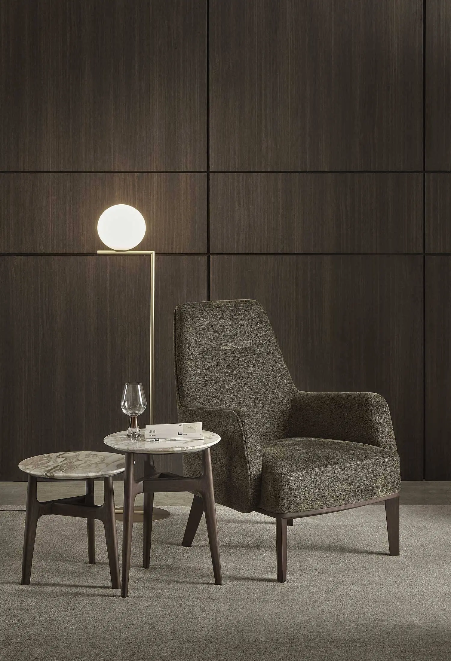 Lomacasa Marelli Clipper High 扶手椅 畫廊 1-11