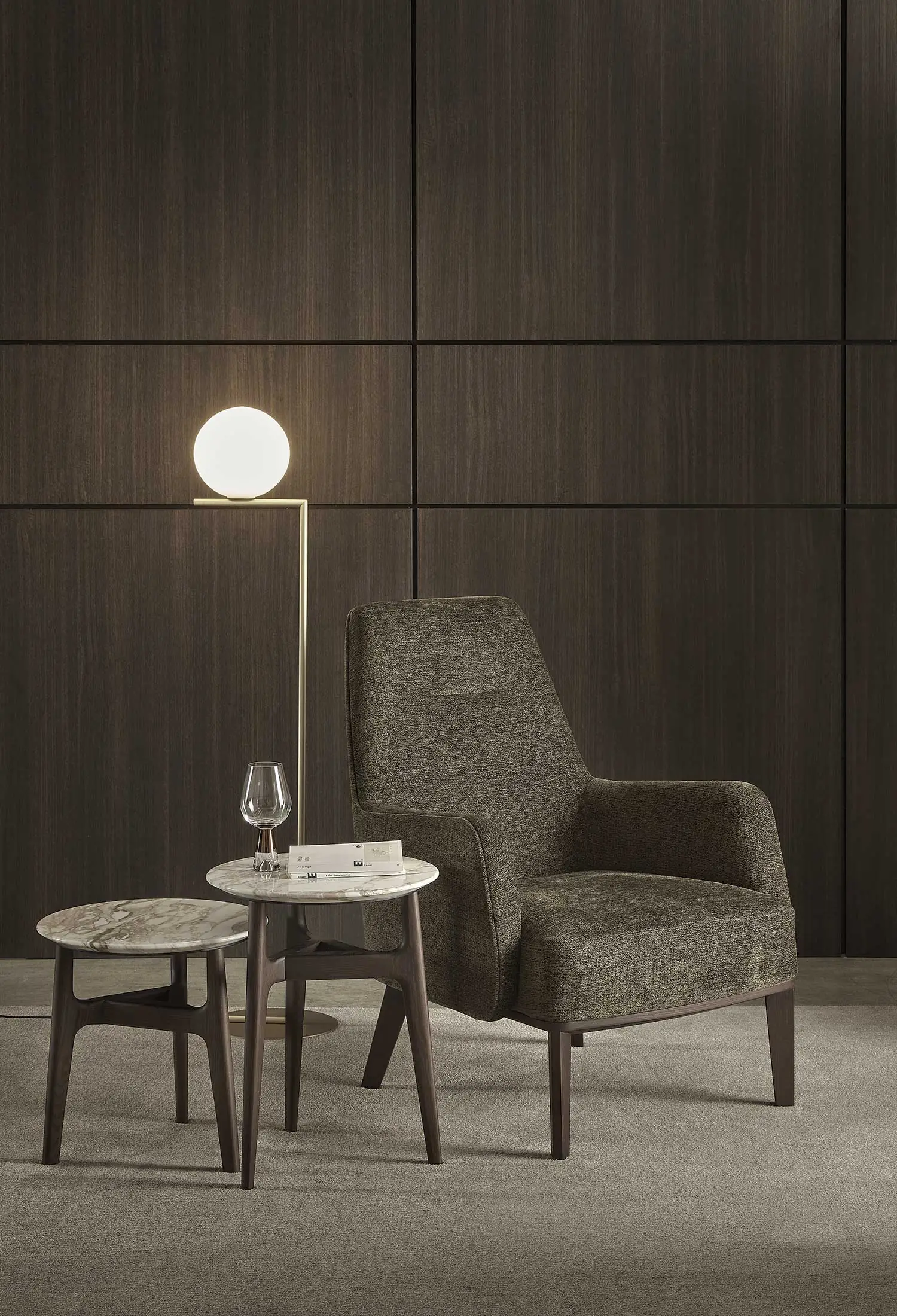 Lomacasa Marelli Clipper Low 扶手椅 畫廊 1-11