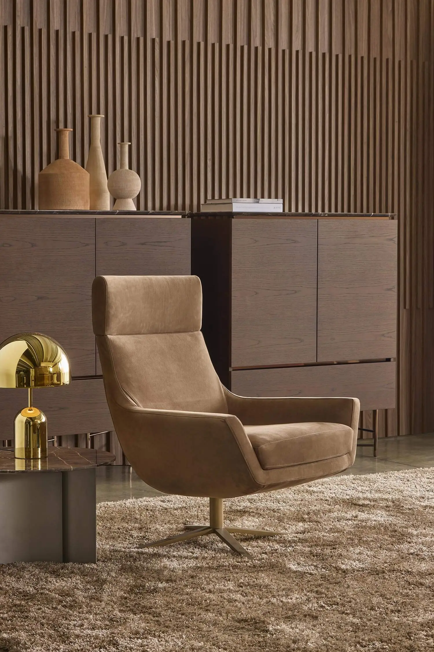 Lomacasa Marelli Joy Wingback 扶手椅 畫廊 2-1