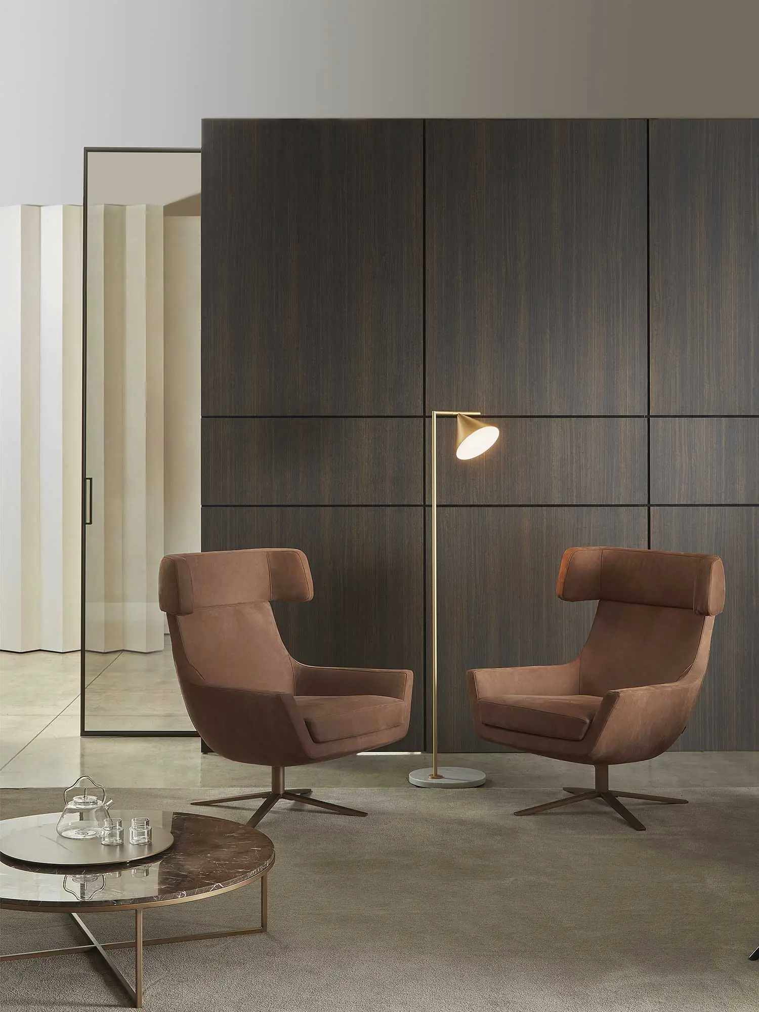 Lomacasa Marelli Joy Wingback 扶手椅 畫廊 2-11