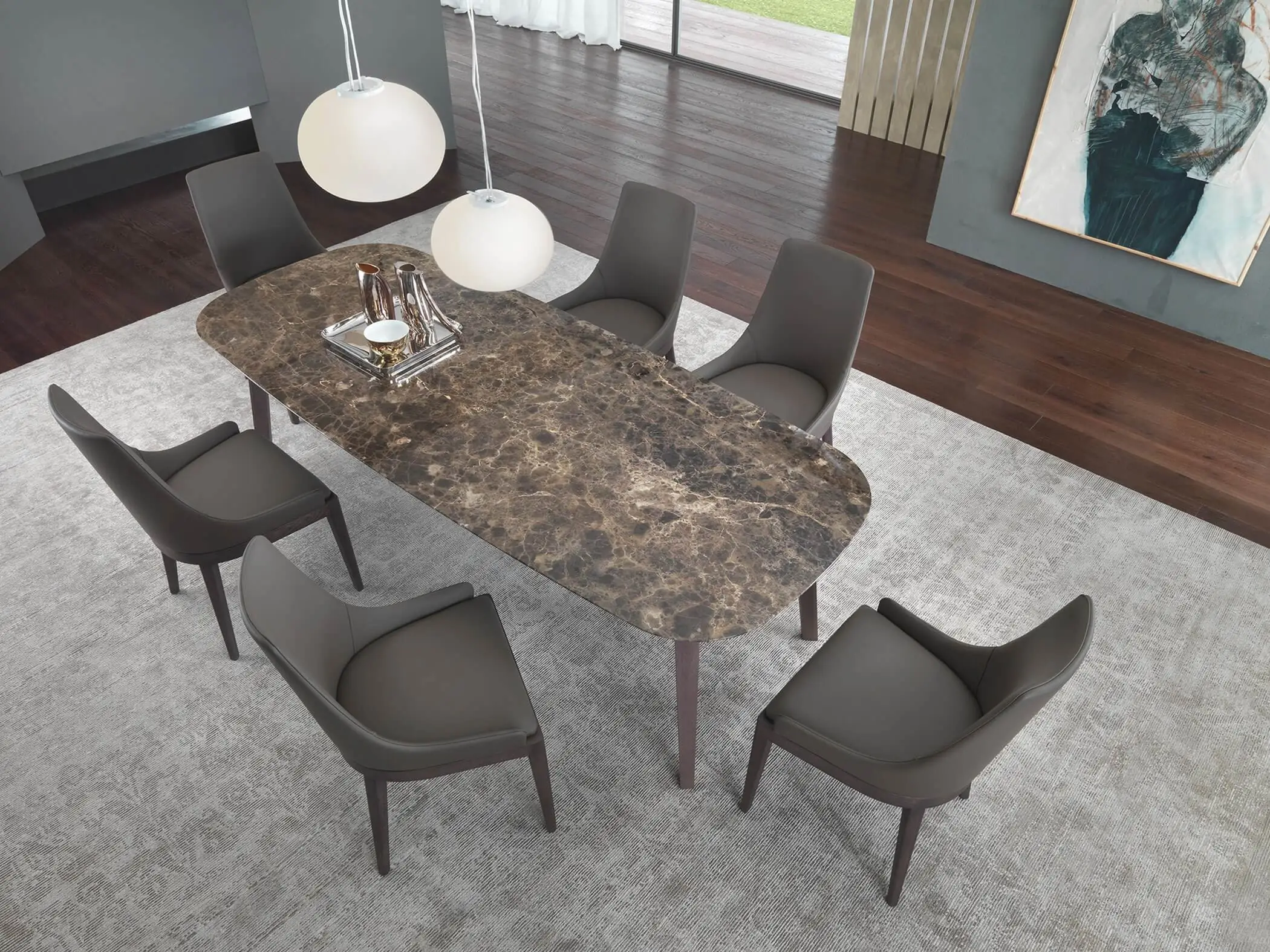 Lomacasa Marelli Mike Dining Table 畫廊 1-10