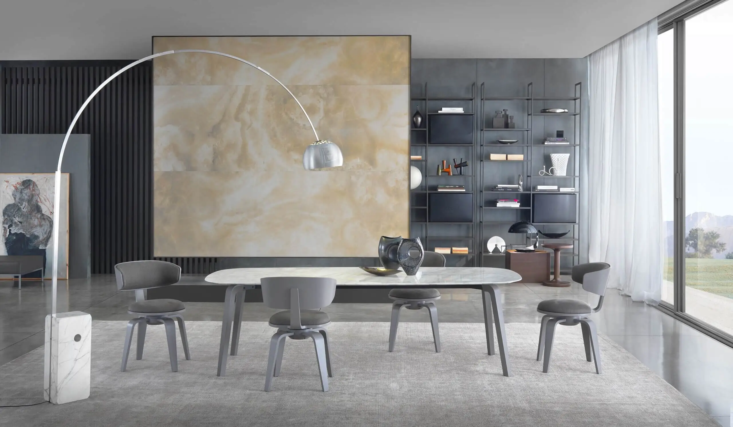 Lomacasa Marelli Mike Dining Table 畫廊 1-2