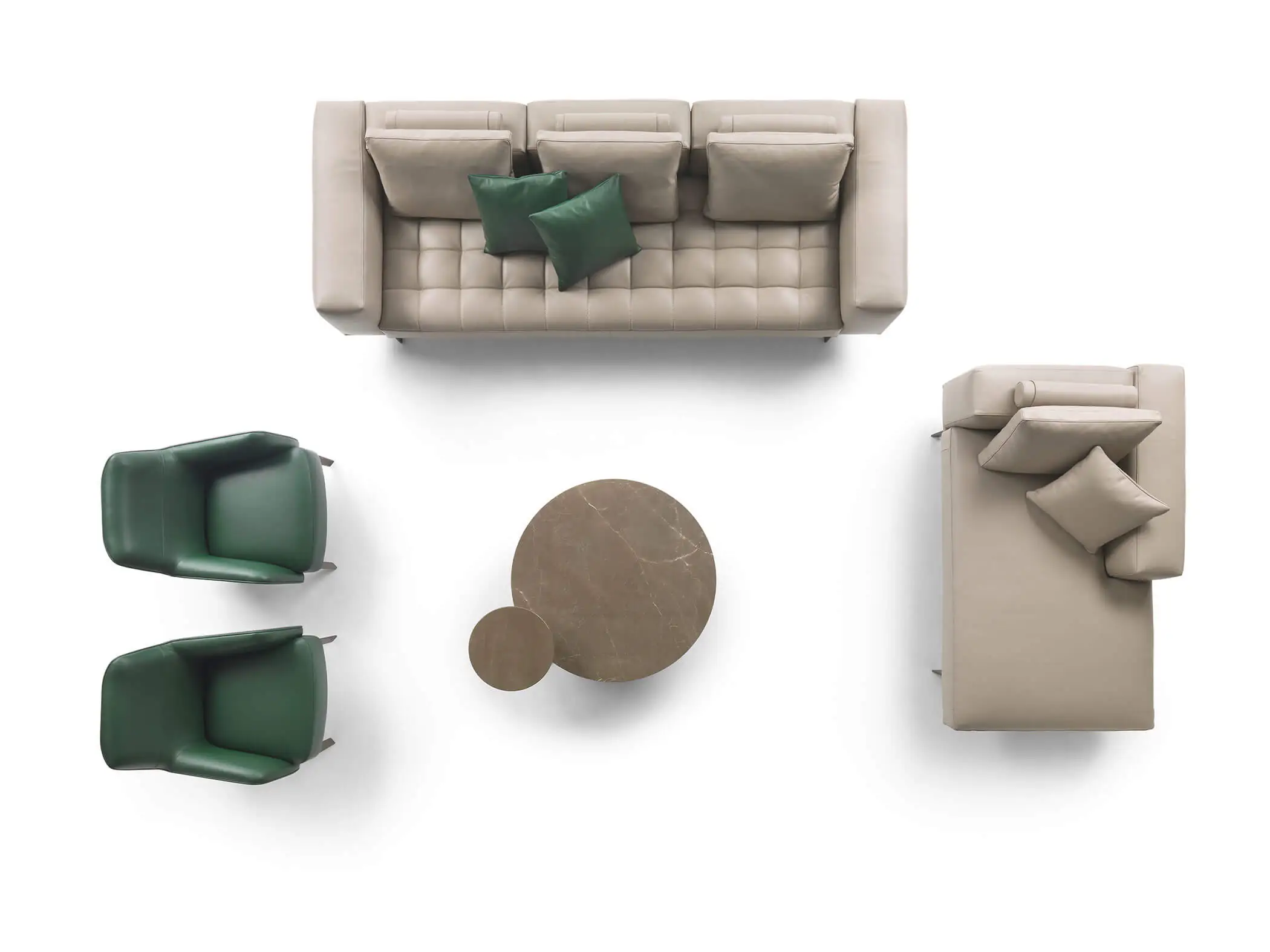 Lomacasa Marelli Richard Quilted 沙發 畫廊 2-5