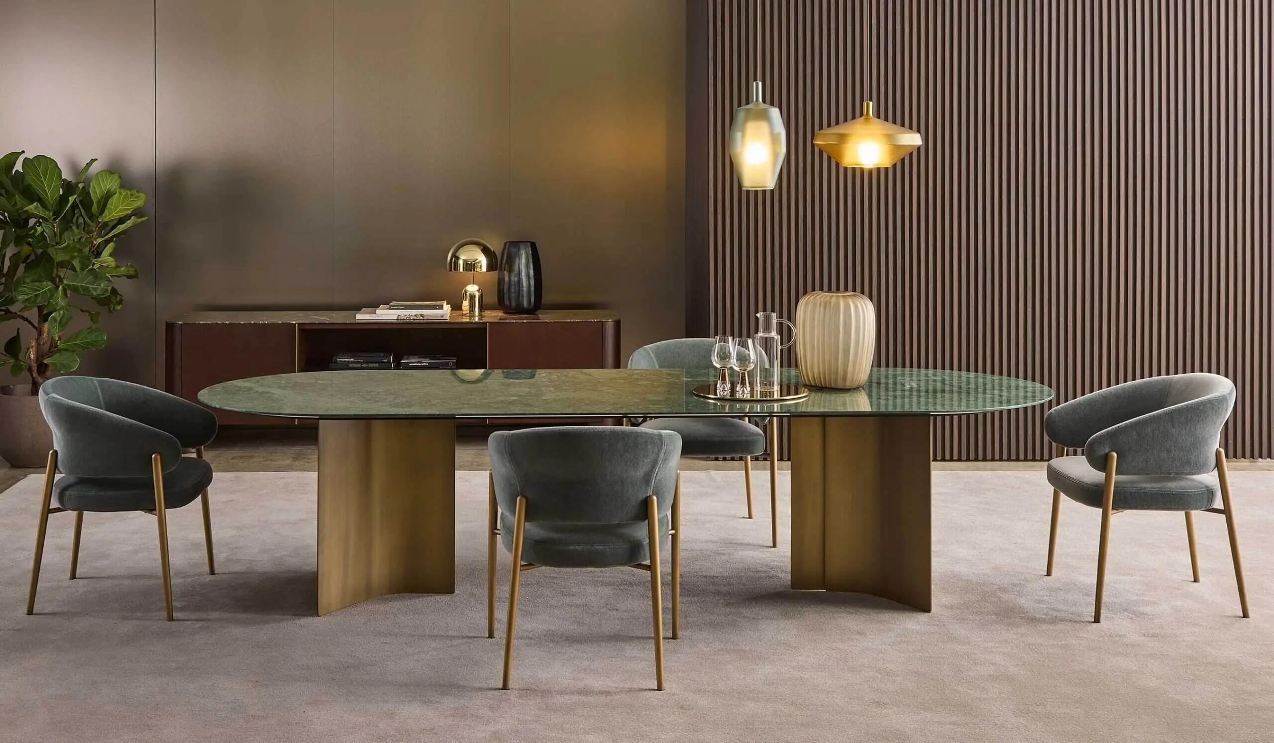 Lomacasa Marelli Wave Dining Table 畫廊 1-1