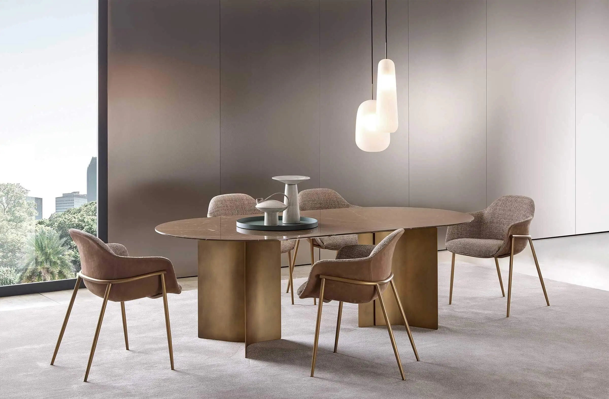 Lomacasa Marelli Wave Dining Table 畫廊 1-11
