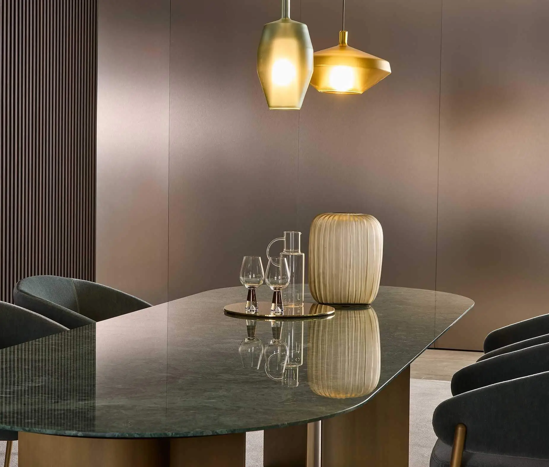 Lomacasa Marelli Wave Dining Table 畫廊 1-4